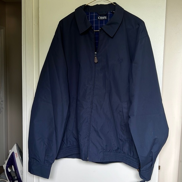 Men’s light jacket for everyday use in navy blue - Picture 1 of 5